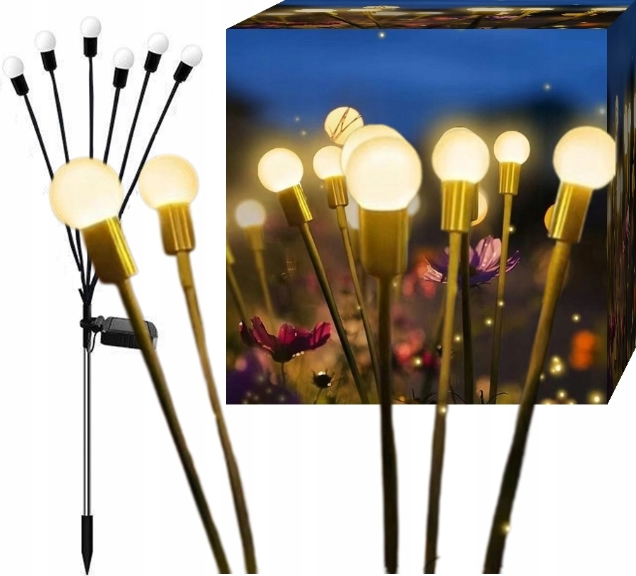 Zásuvná solárna lampa BNC biela 75 cm 2 ks.